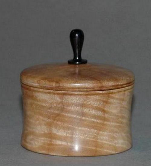 Maple Burl Ring Box
